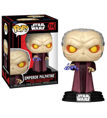 EMPEROR PALPATINE / STAR WARS DARKSIDE / FIGURINE FUNKO POP