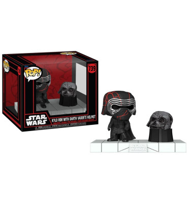 KYLO REN WITH DARK VADORS HELMET / STAR WARS DARKSIDE / FIGURINE FUNKO POP KYLO REN WITH DARK VADORS HELMET / STAR WARS DARKSIDE / FIGURINE FUNKO POP