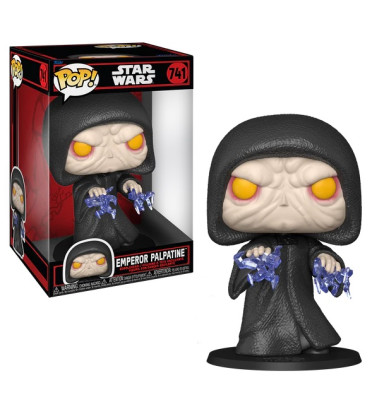 EMPEROR PALPATINE SUPER OVERSIZED / STAR WARS DARKSIDE / FIGURINE FUNKO POP