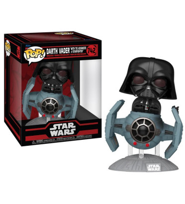DARK VADOR WITH TIE ADVANCED / STAR WARS DARKSIDE / FIGURINE FUNKO POP