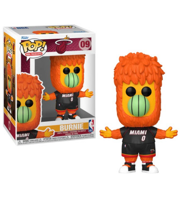 BURNIE / MIAMI HEAT / FIGURINE FUNKO POP