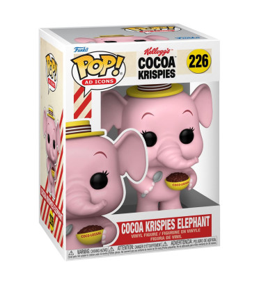 COCOA KRISPIES ELEPHANT / KELLOGGS COCOA KRISPIES / FIGURINE FUNKO POP COCOA KRISPIES ELEPHANT / KELLOGGS COCOA KRISPIES / FIGURINE FUNKO POP