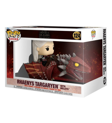 RHAENYS TARGARYEN WITH MELEYS / GAME OF THRONE HOUSE OF THE DRAGON / FIGURINE FUNKO POP