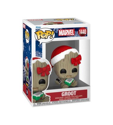 GROOT / MARVEL HOLIDAY SERIES 4 / FIGURINE FUNKO POP GROOT / MARVEL HOLIDAY SERIES 4 / FIGURINE FUNKO POP