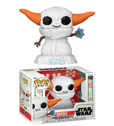 GROGU BONHOMME DE NEIGE / STAR WARS / FIGURINE FUNKO POP GROGU BONHOMME DE NEIGE / STAR WARS / FIGURINE FUNKO POP