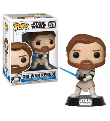 OBI-WAN KENOBI / STAR WARS CLONE WARS / FIGURINE FUNKO POP OBI-WAN KENOBI / STAR WARS CLONE WARS / FIGURINE FUNKO POP