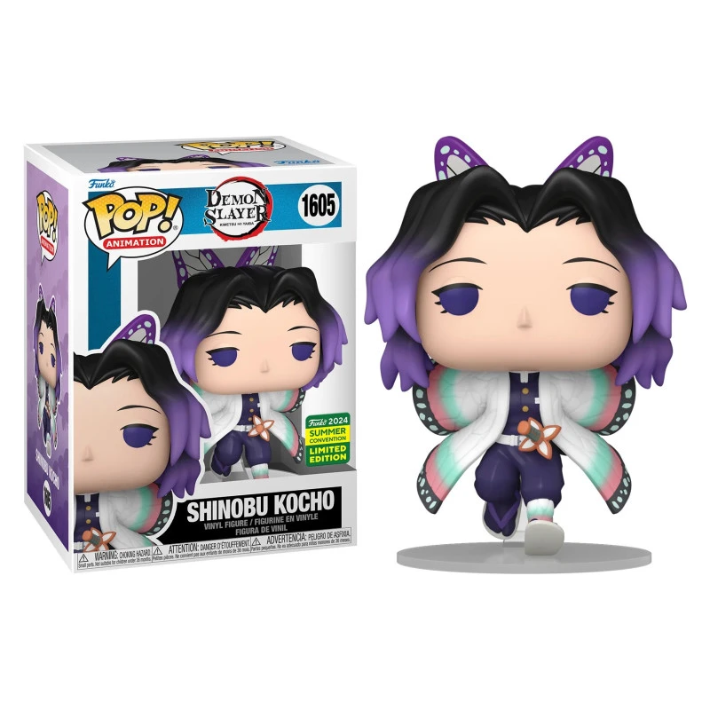 SHINOBU KOCHO / DEMON SLAYER / FIGURINE FUNKO POP / EXCLUSIVE SDCC 2024 SHINOBU KOCHO / DEMON SLAYER / FIGURINE FUNKO POP / EXCLUSIVE SDCC 2024