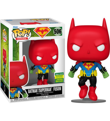 BATMAN SUPERMAN FUSION / BATMAN / FIGURINE FUNKO POP / EXCLUSIVE SDCC 2024 BATMAN SUPERMAN FUSION / BATMAN / FIGURINE FUNKO POP / EXCLUSIVE SDCC 2024