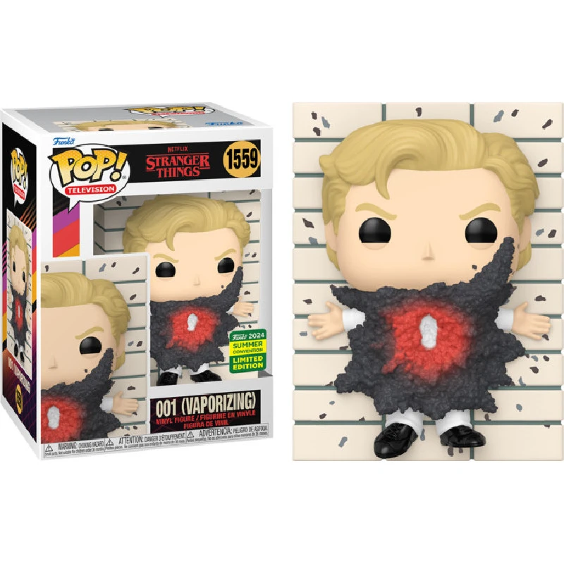 001 VAPORIZING / STRANGER THINGS / FIGURINE FUNKO POP / EXCLUSIVE SDCC 2024 001 VAPORIZING / STRANGER THINGS / FIGURINE FUNKO POP / EXCLUSIVE SDCC 2024