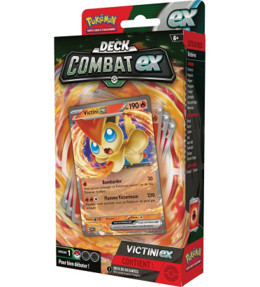 DECK COMBAT EX VICTINI EX / CARTE POKEMON VF