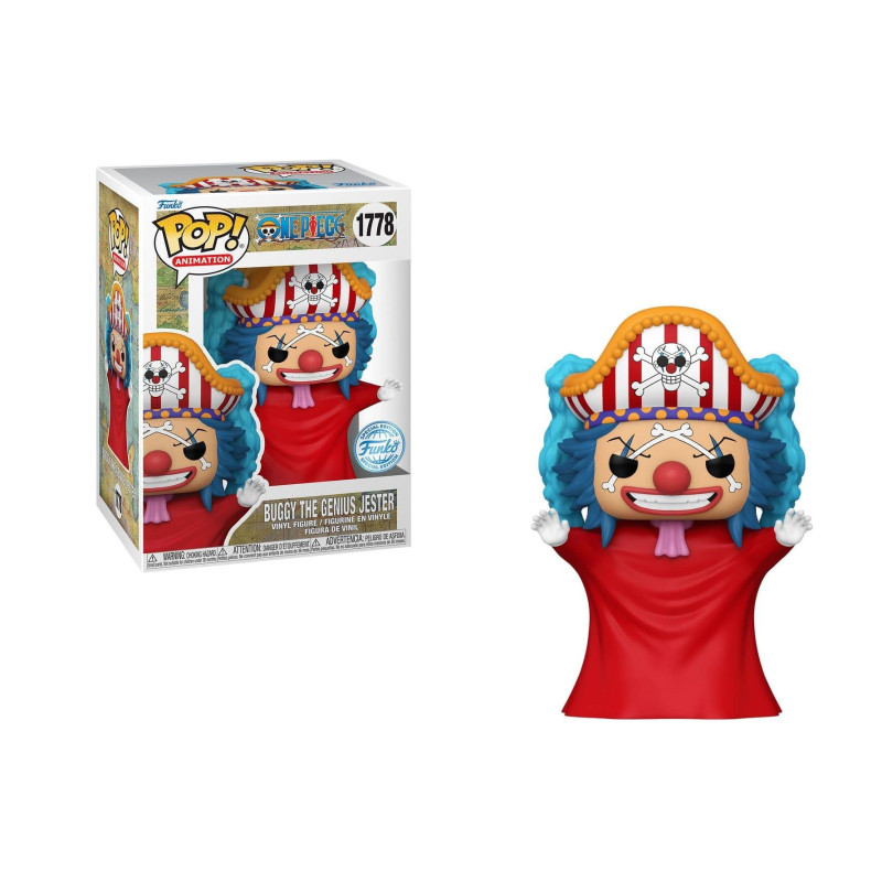 BUGGY THE GENIUS JESTER / ONE PIECE / FIGURINE FUNKO POP / EXCLUSIVE SPECIAL EDITION BUGGY THE GENIUS JESTER / ONE PIECE / FIGURINE FUNKO POP / EXCLUSIVE SPECIAL EDITION