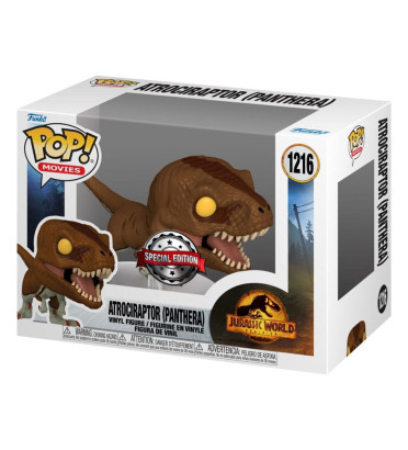 ATROCIRAPTOR PANTHERA / JURASSIC WORLD DOMINION / FIGURINE FUNKO POP / EXCLUSIVE SPECIAL EDITION ATROCIRAPTOR PANTHERA / JURASSIC WORLD DOMINION / FIGURINE FUNKO POP / EXCLUSIVE SPECIAL EDITION