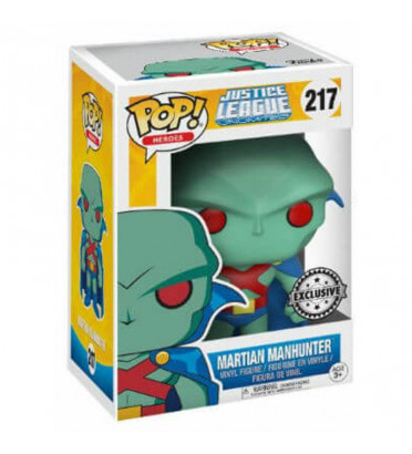 MARTIAN MANHUNTER / JUSTICE LEAGUE / FIGURINE FUNKO POP / EXCLUSIVE