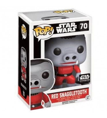 SNAGGLETOOTH ROUGE / STAR WARS / FIGURINE FUNKO POP / SMUGGLER&#039;S BOUNTY EXCLUSIVE