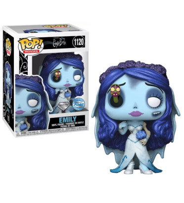 EMILY AVEC ASTICOT / CORPSE BRIDE / FIGURINE FUNKO POP / EXCLUSIVE SPECIAL EDITION / DIAMOND EMILY AVEC ASTICOT / CORPSE BRIDE / FIGURINE FUNKO POP / EXCLUSIVE SPECIAL EDITION / DIAMOND