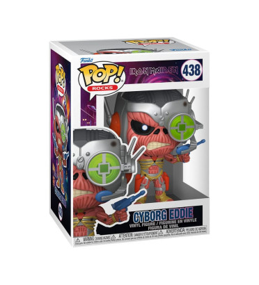 CYBORG EDDIE / IRON MAIDEN / FIGURINE FUNKO POP CYBORG EDDIE / IRON MAIDEN / FIGURINE FUNKO POP