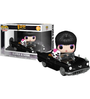 ELVIRA ET GONK IN THE MACABRE MOBILE / ELVIRA / FIGURINE FUNKO POP ELVIRA ET GONK IN THE MACABRE MOBILE / ELVIRA / FIGURINE FUNKO POP