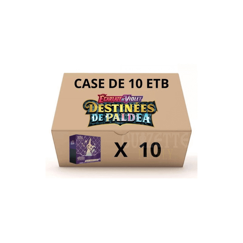 CASE COFFRET DRESSEUR DELITE DESTINEES DE PALDEA EV4.5 / CARTE POKEMON VF