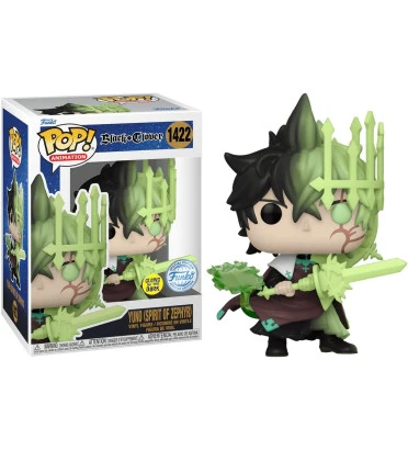 YUNO SPIRIT OF ZEPHYR / BLACK CLOVER / FIGURINE FUNKO POP / EXCLUSIVE SPECIAL EDITION / GITD YUNO SPIRIT OF ZEPHYR / BLACK CLOVER / FIGURINE FUNKO POP / EXCLUSIVE SPECIAL EDITION / GITD