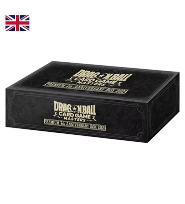 PREMIUM 7TH ANNIVERSARY BOX 2024 DRAGON BALL MASTERS / CARTE ANGLAISE