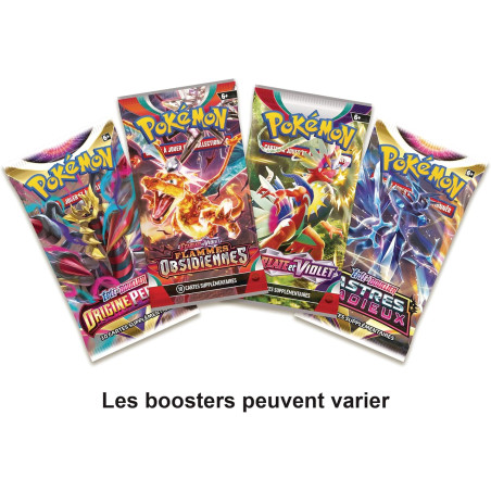 LOT DE 4 BOOSTERS MYSTERES / CARTE POKEMON VF