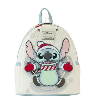 SAC A DOS STITCH ANGE DE NOEL / LILO ET STITCH / LOUNGEFLY SAC A DOS STITCH ANGE DE NOEL / LILO ET STITCH / LOUNGEFLY