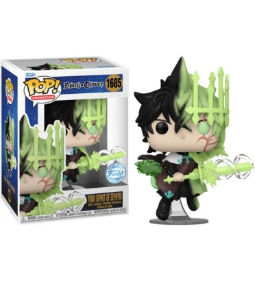 YUNO SPIRIT OF ZEPHYR WITH WIND MAGIC / BLACK CLOVER / FIGURINE FUNKO POP / EXCLUSIVE SPECIAL EDITION YUNO SPIRIT OF ZEPHYR WITH WIND MAGIC / BLACK CLOVER / FIGURINE FUNKO POP / EXCLUSIVE SPECIAL EDITION