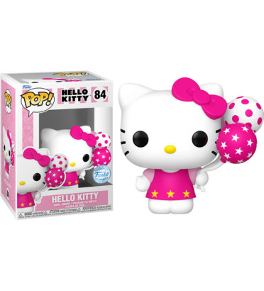 HELLO KITTY WITH PINK BALLOONS / HELLO KITTY / FIGURINE FUNKO POP / EXCLUSIVE SPECIAL EDITION HELLO KITTY WITH PINK BALLOONS / HELLO KITTY / FIGURINE FUNKO POP / EXCLUSIVE SPECIAL EDITION