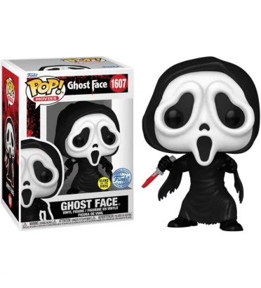 GHOST FACE / GHOST FACE / FIGURINE FUNKO POP / EXCLUSIVE SPECIAL EDITION / GITD GHOST FACE / GHOST FACE / FIGURINE FUNKO POP / EXCLUSIVE SPECIAL EDITION / GITD
