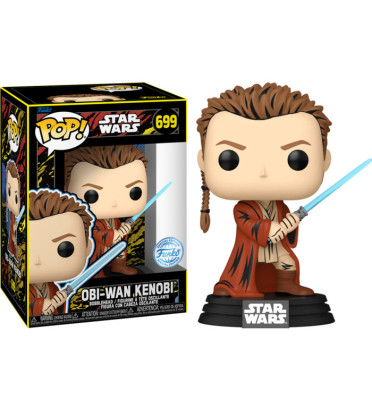 OBI-WAN KENOBI RETRO / STAR WARS / FIGURINE FUNKO POP / EXCLUSIVE SPECIAL EDITION OBI-WAN KENOBI RETRO / STAR WARS / FIGURINE FUNKO POP / EXCLUSIVE SPECIAL EDITION