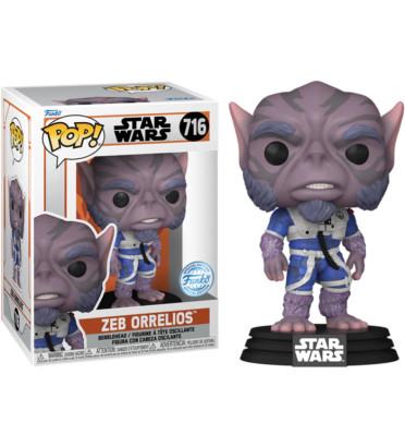 ZEB ORRELIOS / STAR WARS THE MANDALORIAN / FIGURINE FUNKO POP / EXCLUSIVE SPECIAL EDITION ZEB ORRELIOS / STAR WARS THE MANDALORIAN / FIGURINE FUNKO POP / EXCLUSIVE SPECIAL EDITION