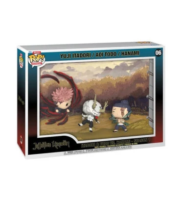 YUJI ITADORI ET AIO TODO VS HANAMI / JUJUTSU KAISEN / FIGURINE FUNKO POP YUJI ITADORI ET AIO TODO VS HANAMI / JUJUTSU KAISEN / FIGURINE FUNKO POP