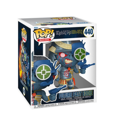 FUTURE PAST EDDIE OVERSIZED / IRON MAIDEN / FIGURINE FUNKO POP FUTURE PAST EDDIE OVERSIZED / IRON MAIDEN / FIGURINE FUNKO POP