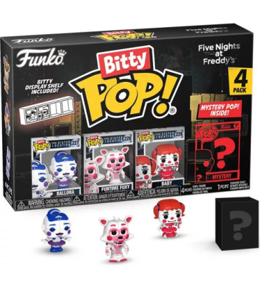 4-PACK BALLORA / FIVE NIGHTS AT FREDDYS / FUNKO BITTY POP 4-PACK BALLORA / FIVE NIGHTS AT FREDDYS / FUNKO BITTY POP