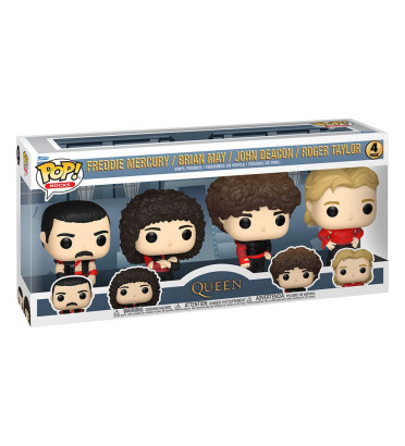 4 PACK RADIO GAGA / QUEEN / FIGURINE FUNKO POP 4 PACK RADIO GAGA / QUEEN / FIGURINE FUNKO POP