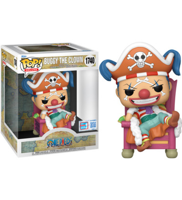 BUGGY THE CLOWN ON THRONE / ONE PIECE / FIGURINE FUNKO POP / EXCLUSIVE NYCC 2024 BUGGY THE CLOWN ON THRONE / ONE PIECE / FIGURINE FUNKO POP / EXCLUSIVE NYCC 2024