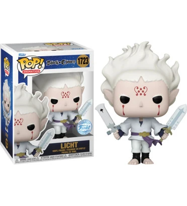 LIGHT WITH SWORD / BLACK CLOVER / FIGURINE FUNKO POP / EXCLUSIVE SPECIAL EDITION LIGHT WITH SWORD / BLACK CLOVER / FIGURINE FUNKO POP / EXCLUSIVE SPECIAL EDITION