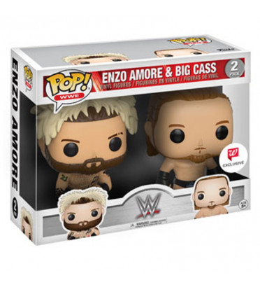 2-PACK ENZO AMORE ET BIG CASS / WWE /FIGURINE FUNKO POP / EXCLUSIVE