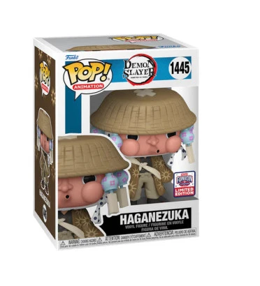 HAGANEZUKA WITH HAT / DEMON SLAYER / FIGURINE FUNKO POP / EXCLUSIVE FUNKON 2024 HAGANEZUKA WITH HAT / DEMON SLAYER / FIGURINE FUNKO POP / EXCLUSIVE FUNKON 2024