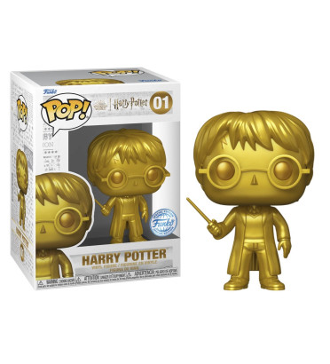 HARRY POTTER GOLD / HARRY POTTER / FIGURINE FUNKO POP / EXCLUSIVE SPECIAL EDITION HARRY POTTER GOLD / HARRY POTTER / FIGURINE FUNKO POP / EXCLUSIVE SPECIAL EDITION