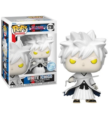 WHITE ICHIGO / BLEACH / FIGURINE FUNKO POP / EXCLUSIVE SPECIAL EDITION WHITE ICHIGO / BLEACH / FIGURINE FUNKO POP / EXCLUSIVE SPECIAL EDITION