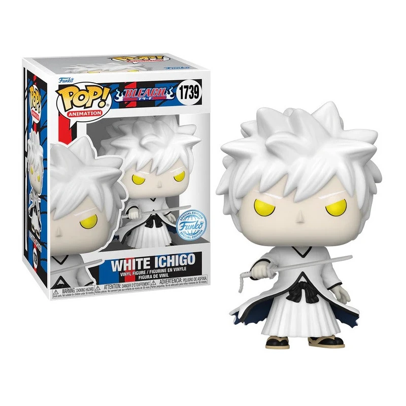 WHITE ICHIGO / BLEACH / FIGURINE FUNKO POP / EXCLUSIVE SPECIAL EDITION WHITE ICHIGO / BLEACH / FIGURINE FUNKO POP / EXCLUSIVE SPECIAL EDITION