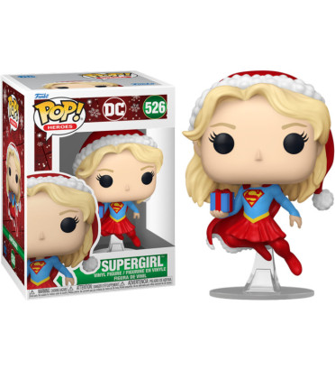 HOLIDAY SUPERGIRL WITH GIFT / DC COMICS / FIGURINE FUNKO POP HOLIDAY SUPERGIRL WITH GIFT / DC COMICS / FIGURINE FUNKO POP