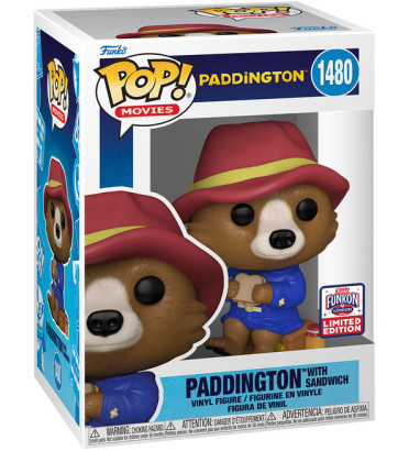 PADDINGTON WITH SANDWITCH / PADDINGTON / FIGURINE FUNKO POP / EXCLUSIVE FUNKON 2024