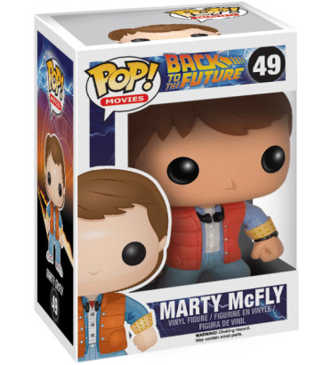 MARTY MCFLY / RETOUR VERS LE FUTUR / FIGURINE FUNKO POP MARTY MCFLY / RETOUR VERS LE FUTUR / FIGURINE FUNKO POP