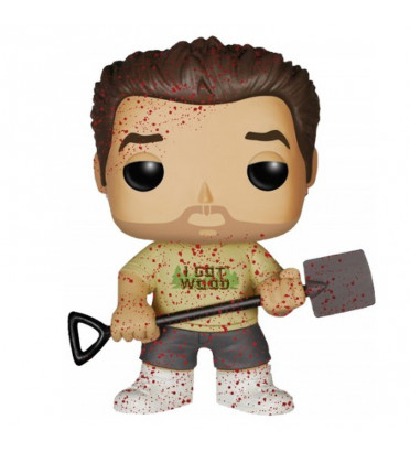 ED BLOODY / SHAUN OF THE DEAD / FIGURINE FUNKO POP / UNDERGROUND TOYS EXCLUSIVE