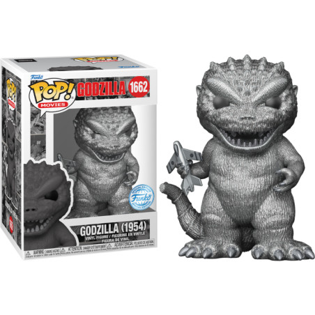 GODZILLA 1954 PLATINUM / GODZILLA / FIGURINE FUNKO POP / EXCLUSIVE SPECIAL EDITION