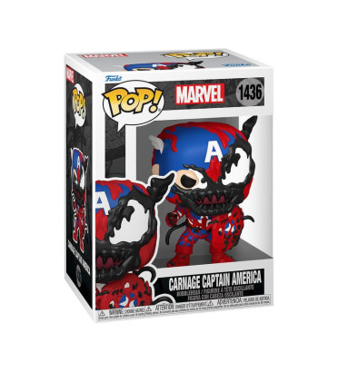CARNAGE CAPTAIN AMERICA / CARNAGEIZED / FIGURINE FUNKO POP CARNAGE CAPTAIN AMERICA / CARNAGEIZED / FIGURINE FUNKO POP
