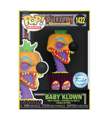 BABY KLOWN BLACKLIGHT / KILLER KLOWNS / FIGURINE FUNKO POP / EXCLUSIVE SPECIAL EDITION BABY KLOWN BLACKLIGHT / KILLER KLOWNS / FIGURINE FUNKO POP / EXCLUSIVE SPECIAL EDITION