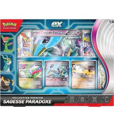 COLLECTION PREMIUM SAGESSE PARADOXE EX / CARTE POKEMON VF